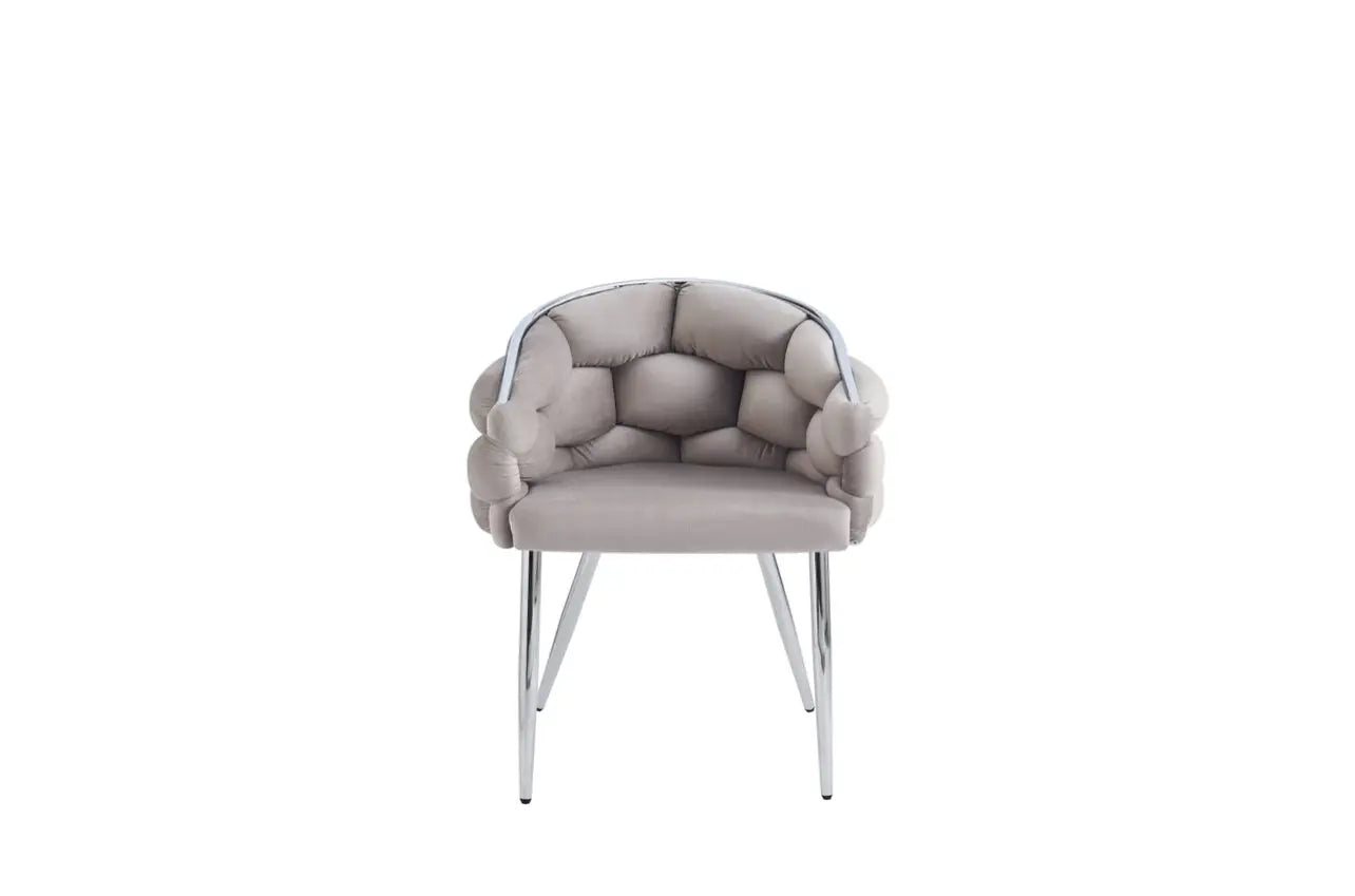 Chaise BALLON en velours ACCESS MEUBLE