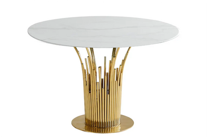 Table FLUTE en marbre ACCESS MEUBLE