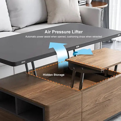 Table Basse relevable extensible table Multifonctionnelle ACCESS MEUBLE