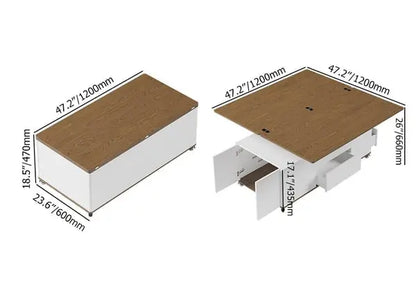 Table Basse relevable extensible table Multifonctionnelle ACCESS MEUBLE