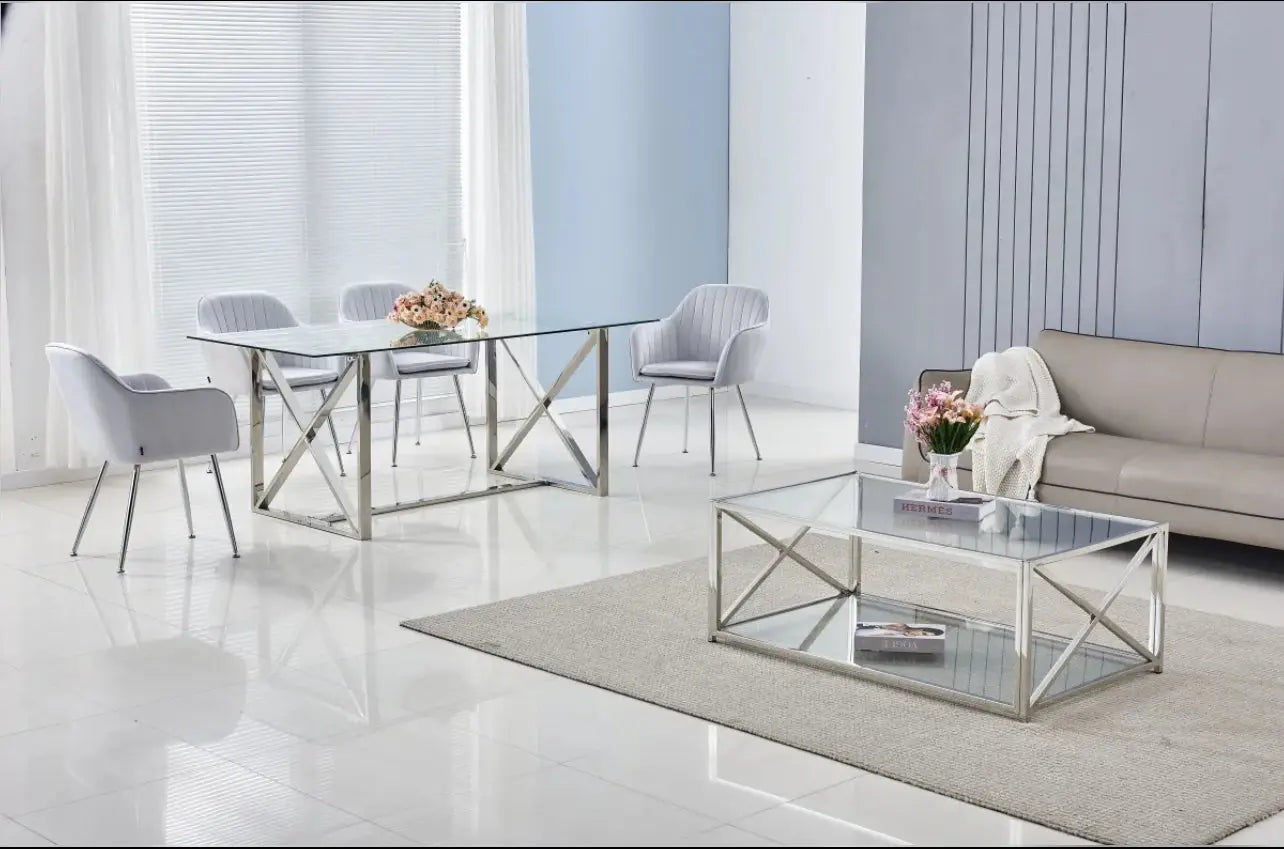 table KENSY transparente ACCESS MEUBLE