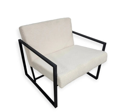 Fauteuil KENY laine bouclée ACCESS MEUBLE