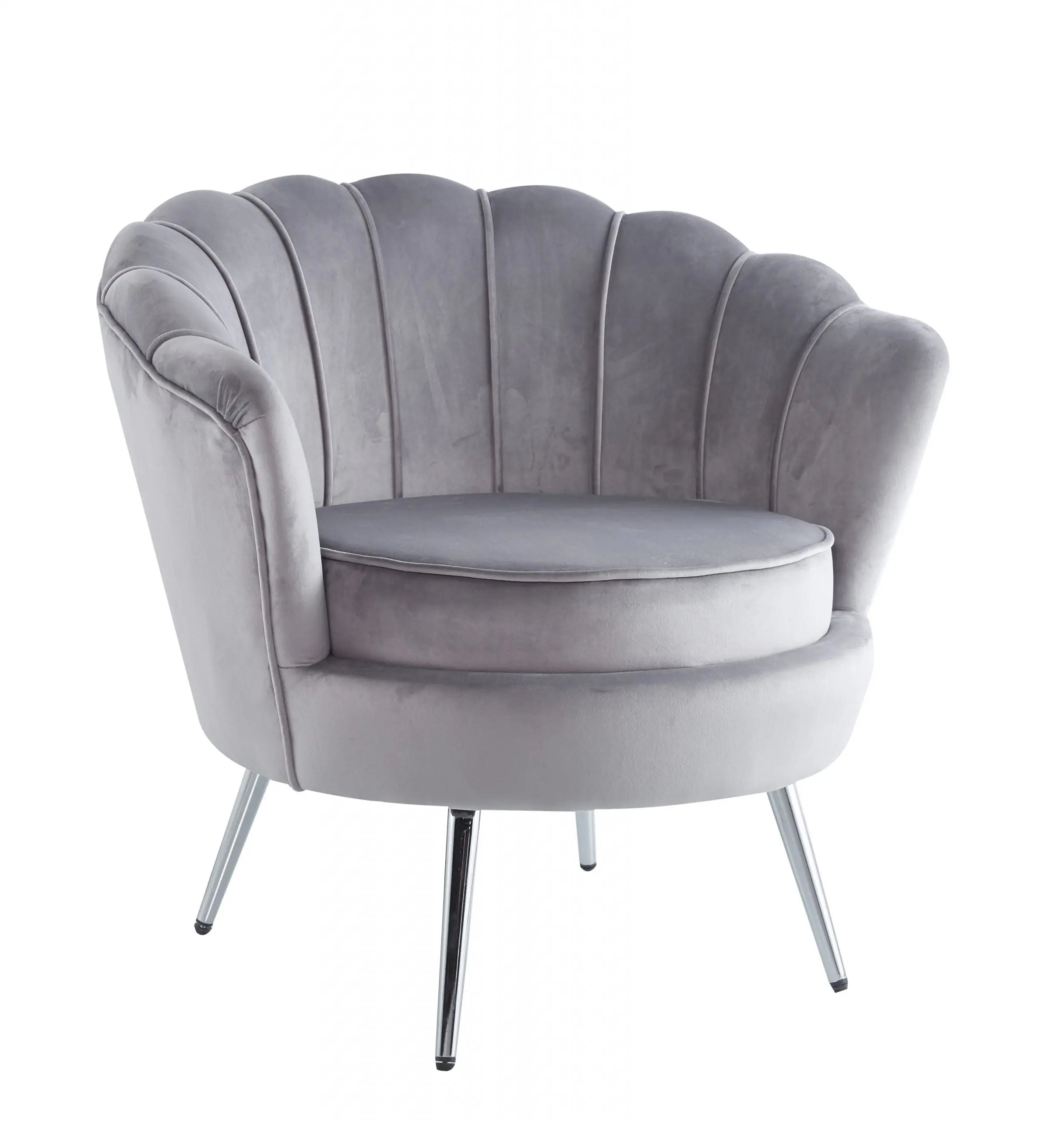 Fauteuil NYMPHEA en velours ACCESS MEUBLE