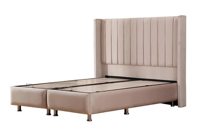 Lit Coffre TOKYO en velour ACCESS MEUBLE