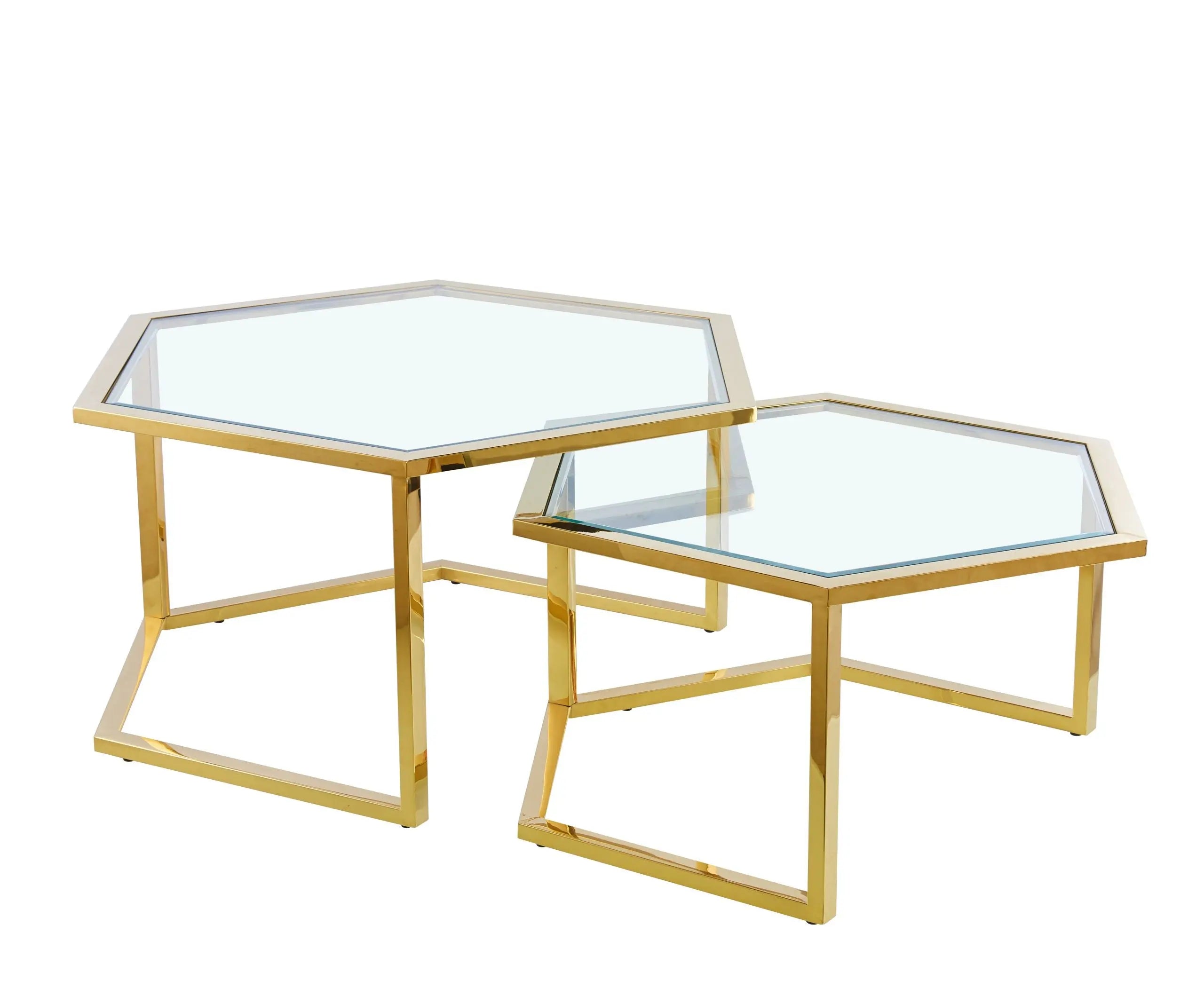 Table basse gigogne HEXAGONA ACCESS MEUBLE