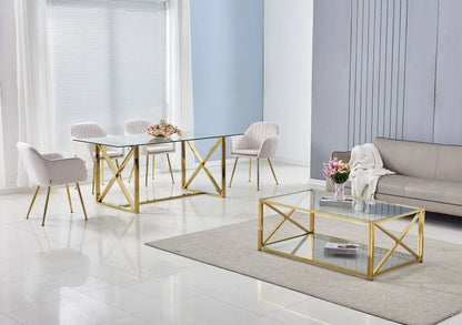 table KENSY transparente ACCESS MEUBLE