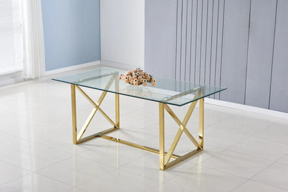 table KENSY transparente ACCESS MEUBLE