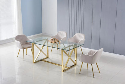 table KENSY transparente ACCESS MEUBLE