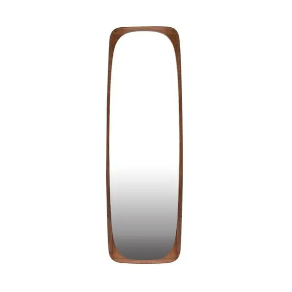 Grand miroir en bois avec cadre en noyer ACCESS MEUBLE