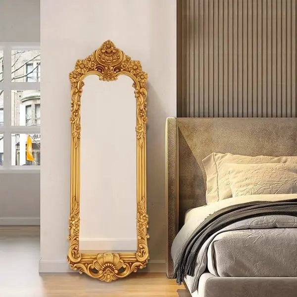 Grand miroir vintage doré baroque ACCESS MEUBLE