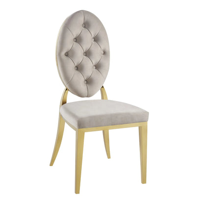 Chaise MEDAILLON capitonnée ACCESS MEUBLE