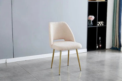 Chaise ELDAD en laine de mouton LAINE ACCESS MEUBLE