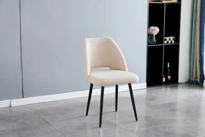 Chaise ELDAD en laine de mouton LAINE ACCESS MEUBLE